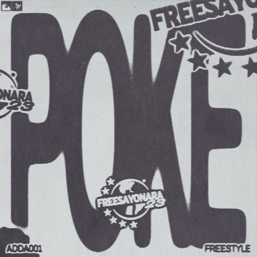 Album cover art for "POKE FREESTYLE" by Álvaro Díaz