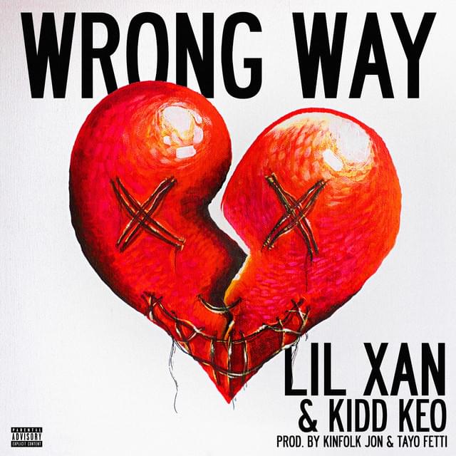 Album cover art for "Wrong Way" by Lil Xan