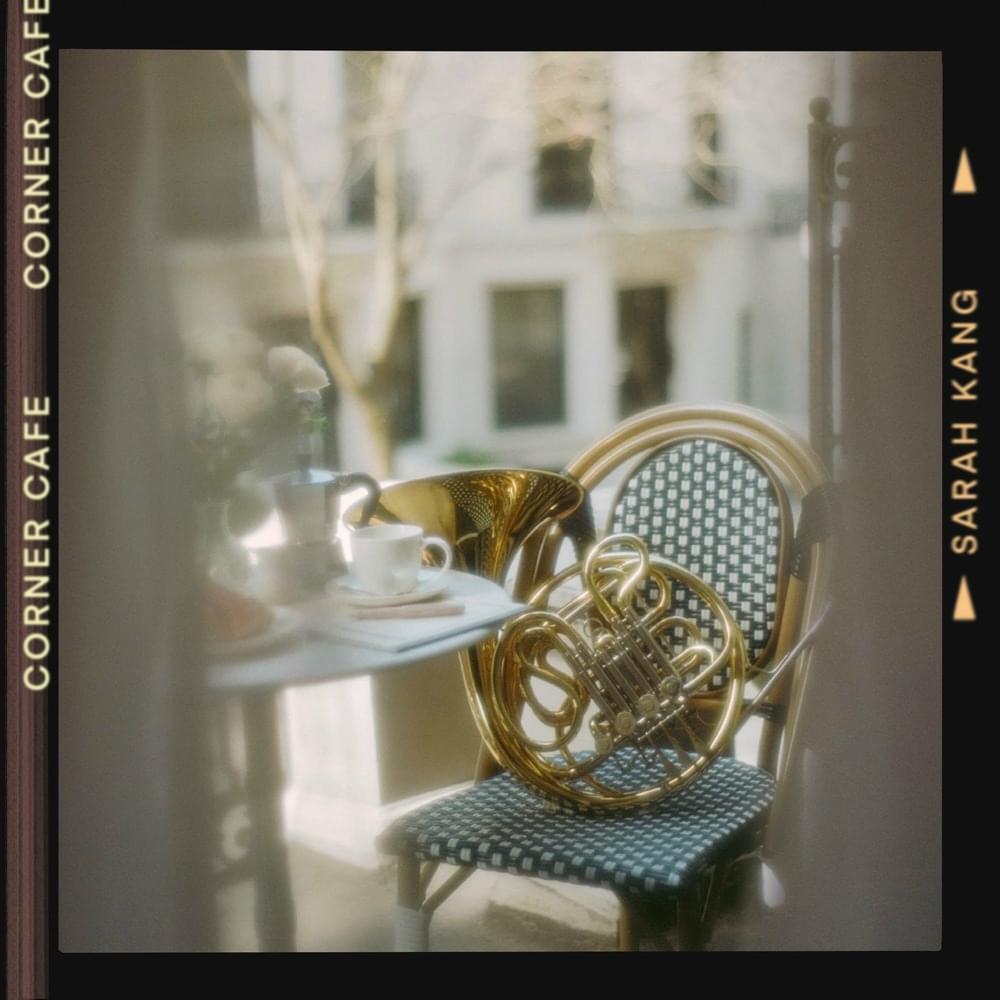 Album cover art for "Corner Cafe" by Sarah Kang