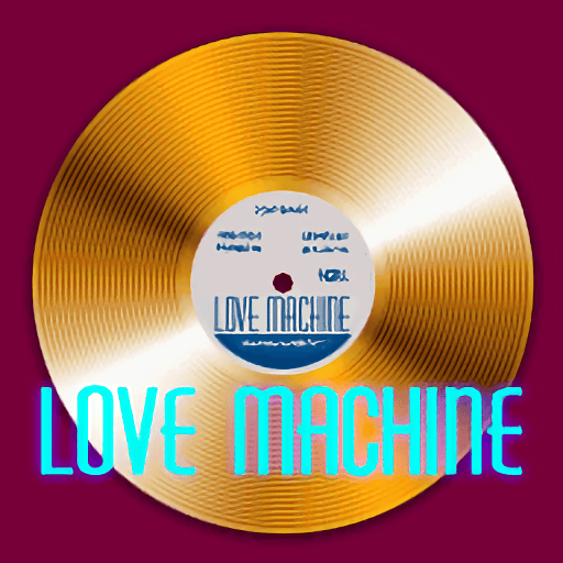 Album cover art for "Love Machine" by Pony Town Boyz