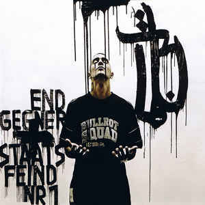 Album cover art for "Endgegner" by Bushido