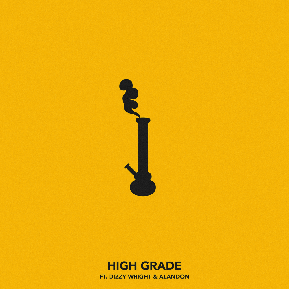 Album cover art for "High Grade" by Chris Webby & Alandon & Dizzy Wright