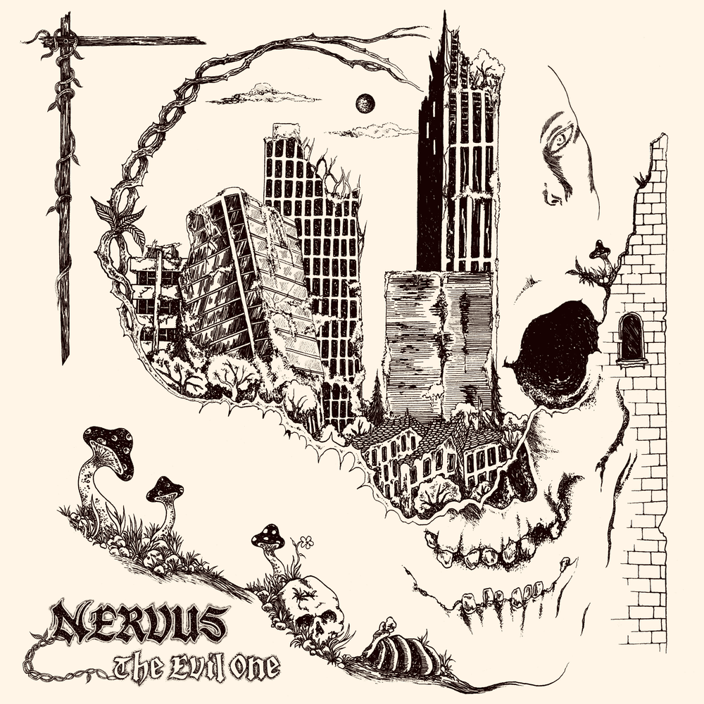 Album cover art for "Microsmiling" by Nervus