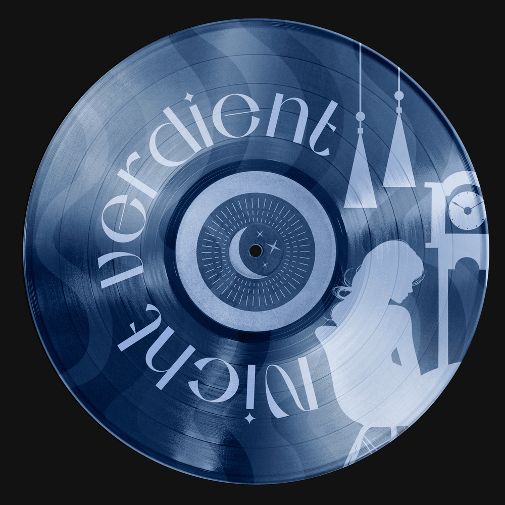 Album cover art for "NICHT VERDIENT" by Lune