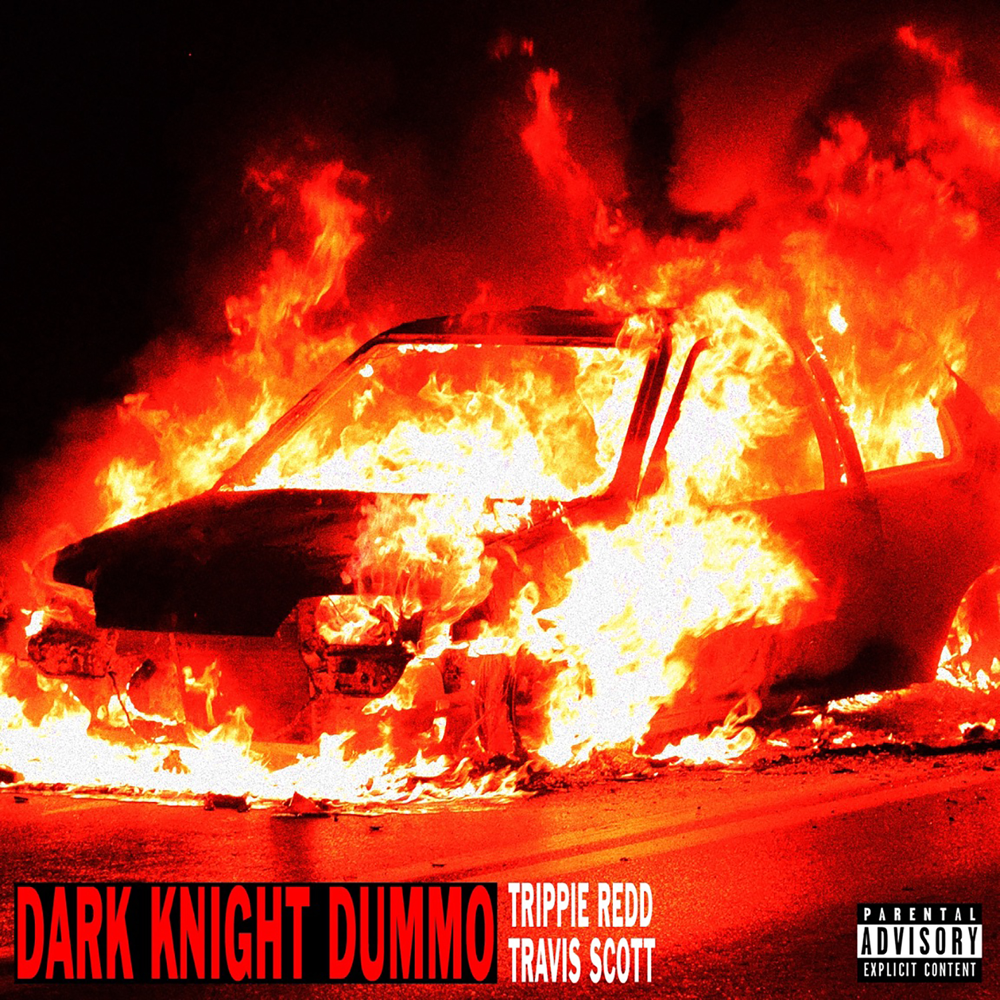 Album cover art for "Dark Knight Dummo" by 2K Sports & Travis Scott
