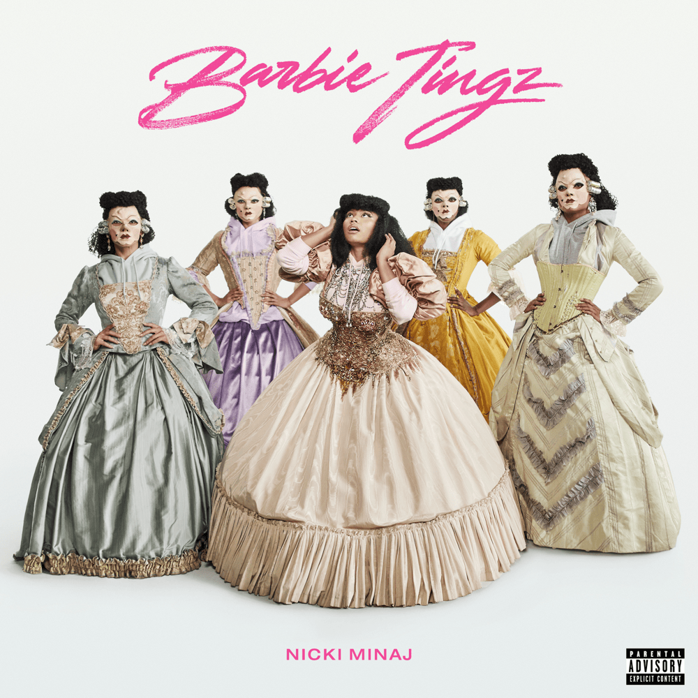 Album cover art for "Barbie Tingz" by Nicki Minaj