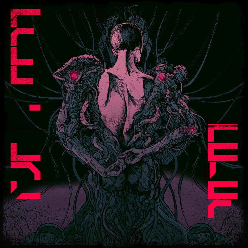 Album cover art for "Born And Bled" by Rabbit Junk & Amelia Arsenic