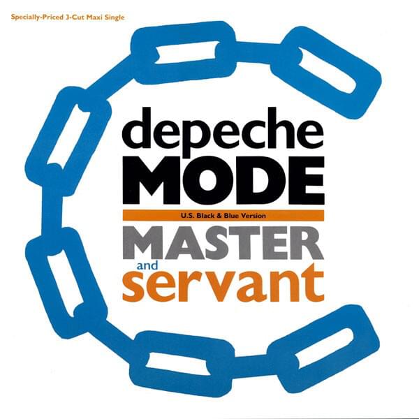 Album cover art for "Master and Servant (U.S. Black and Blue Mix)" by Depeche Mode