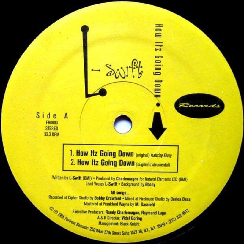 Album cover art for "How Itz Going Down (Original)" by Natural Elements & Ebony (USA)