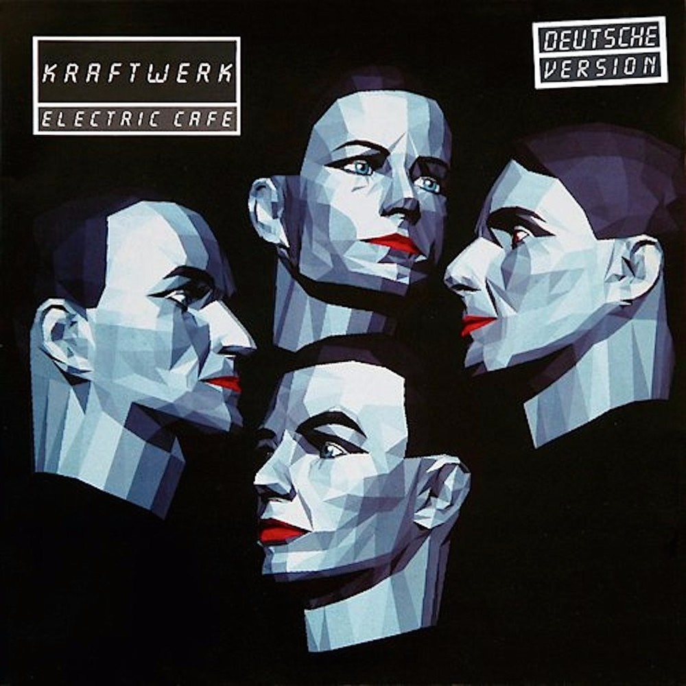Album cover art for "Techno Pop (Deutsche Version)" by Kraftwerk