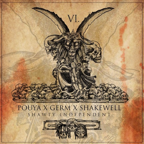 Album cover art for "Shawty Independent" by Pouya & Shakewell & Germ