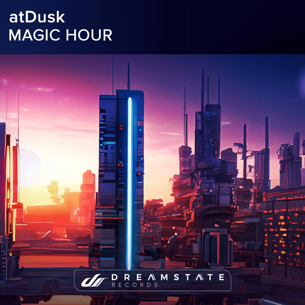 Album cover art for "MAGIC HOUR" by atDusk