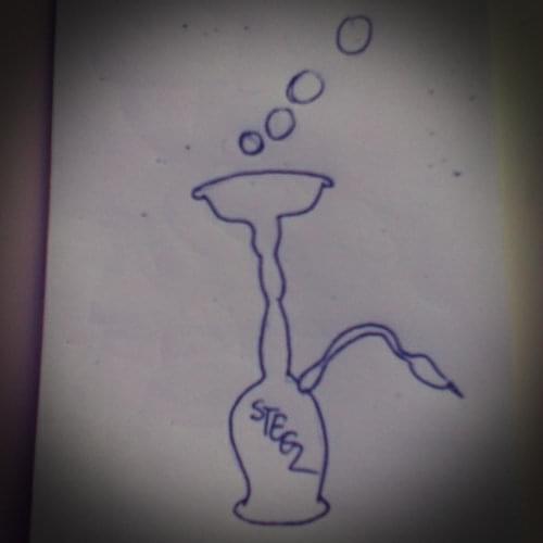Album cover art for "UndawadaHooka" by Marcy Mane