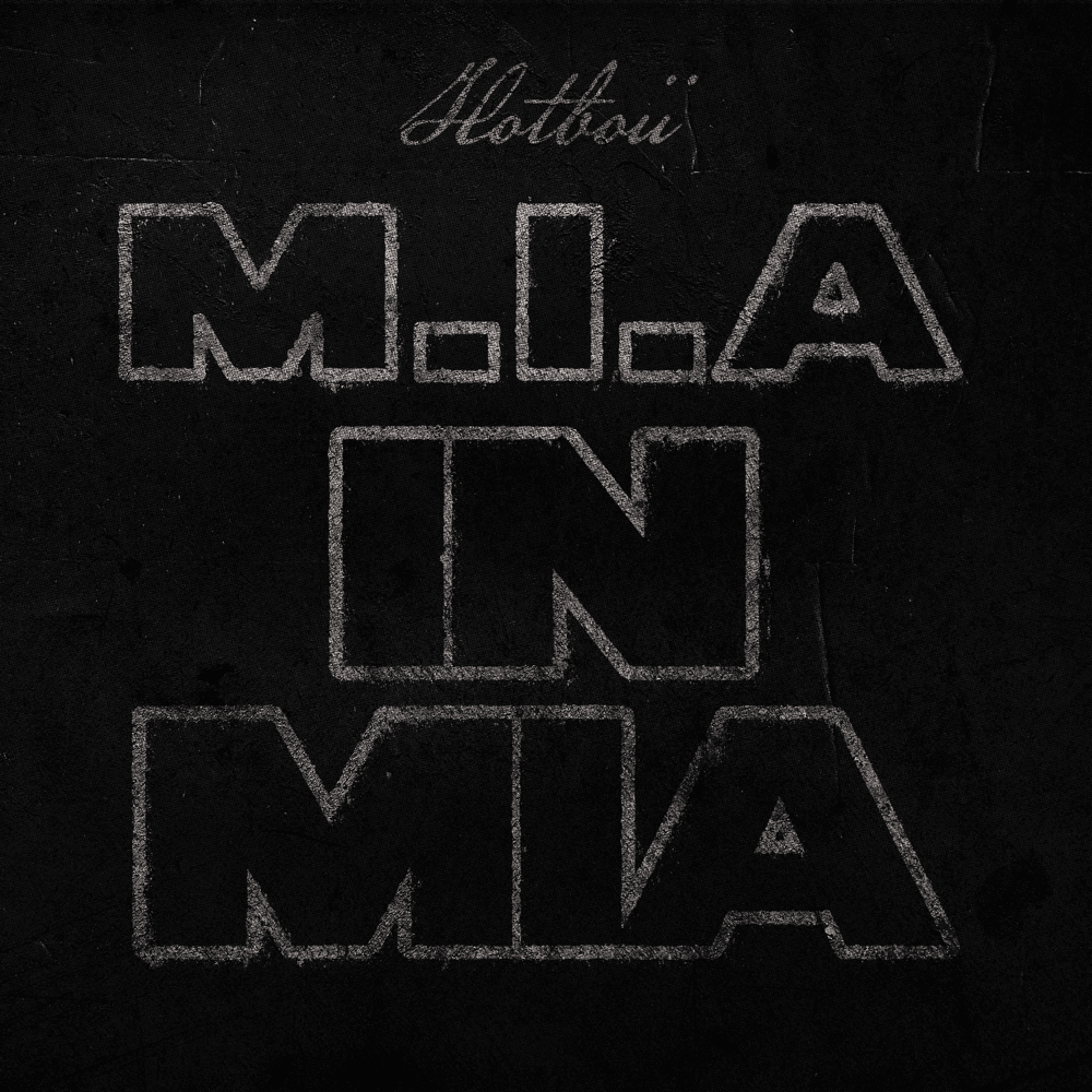 Album cover art for "M.I.A in MIA" by Hotboii