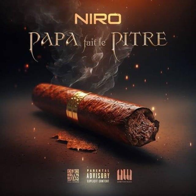 Album cover art for "Papa fait le pitre" by Niro
