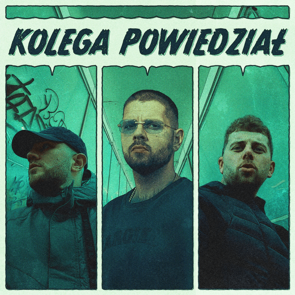 Album cover art for "Kolega powiedział" by Kaz Bałagane & HAŁASTRA