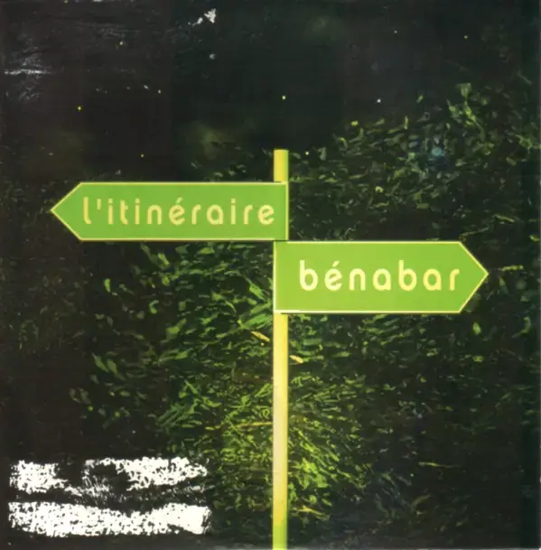 Album cover art for "L’itinéraire" by Bénabar