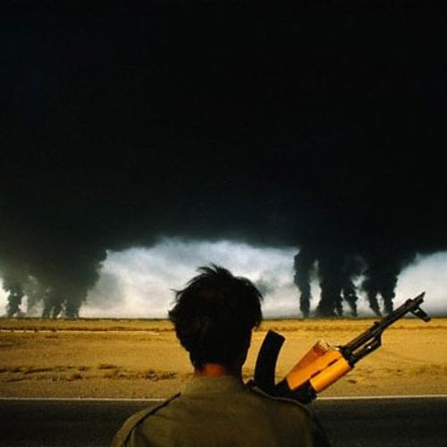 Album cover art for "Black Smoke" by Xavier Wulf & Chris Travis