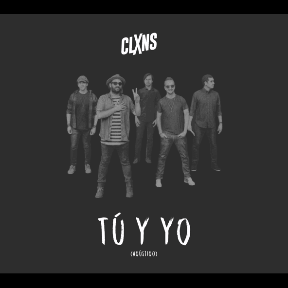 Album cover art for "Tú y Yo (Acústico)" by Los Claxons