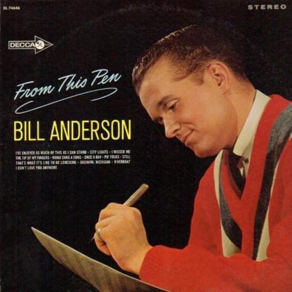 Album cover art for "Once A Day" by Bill Anderson