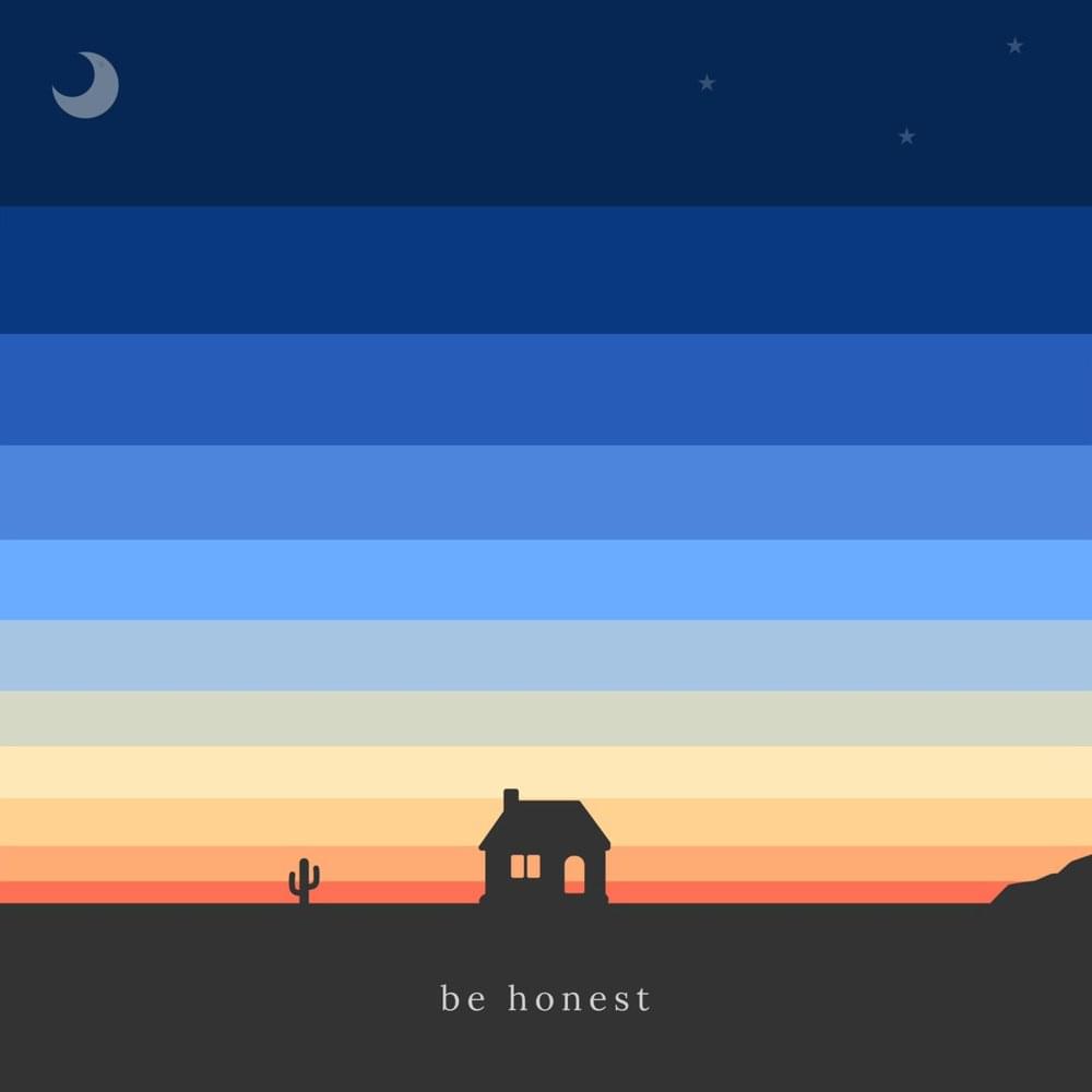 Album cover art for "Be Honest" by Forrest Frank