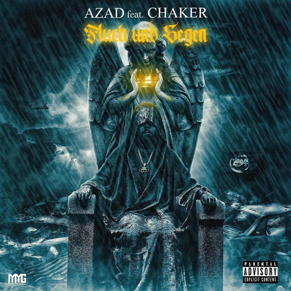 Album cover art for "Fluch und Segen" by Azad & Chaker