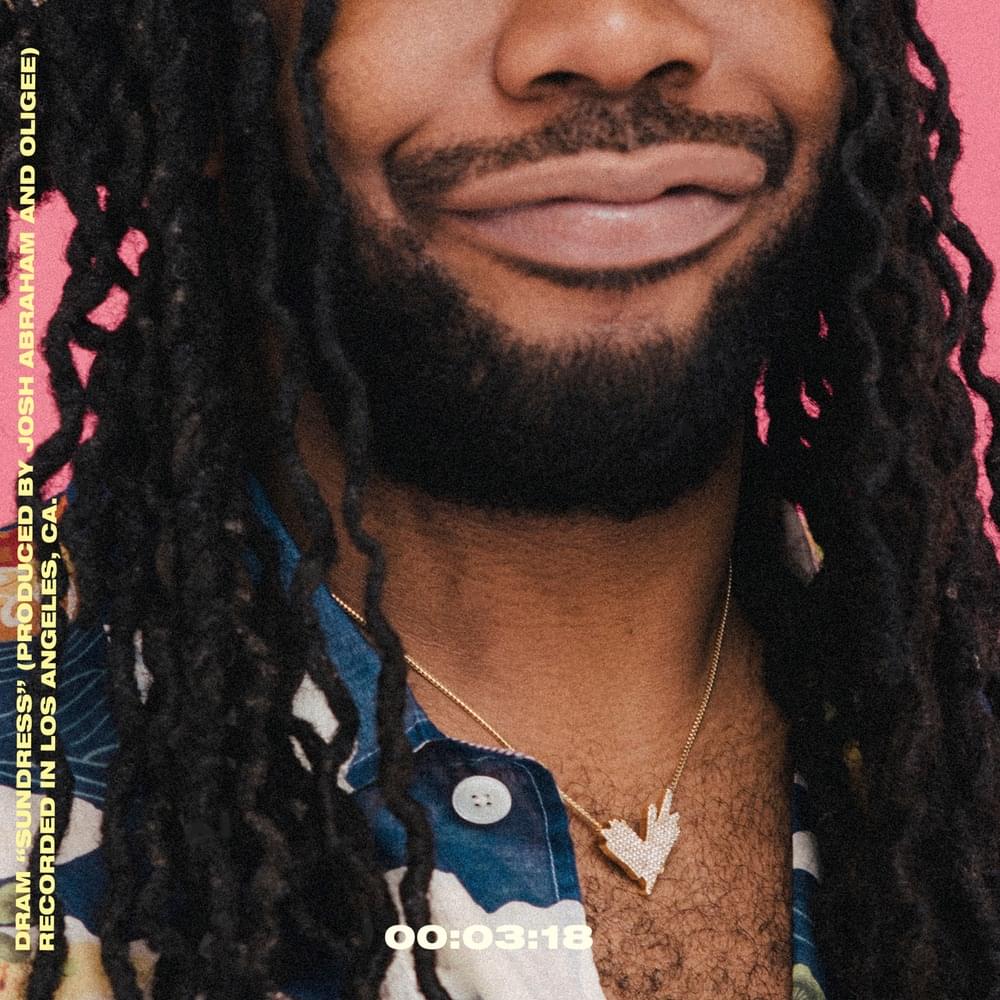 Album cover art for "Sundress" by DRAM