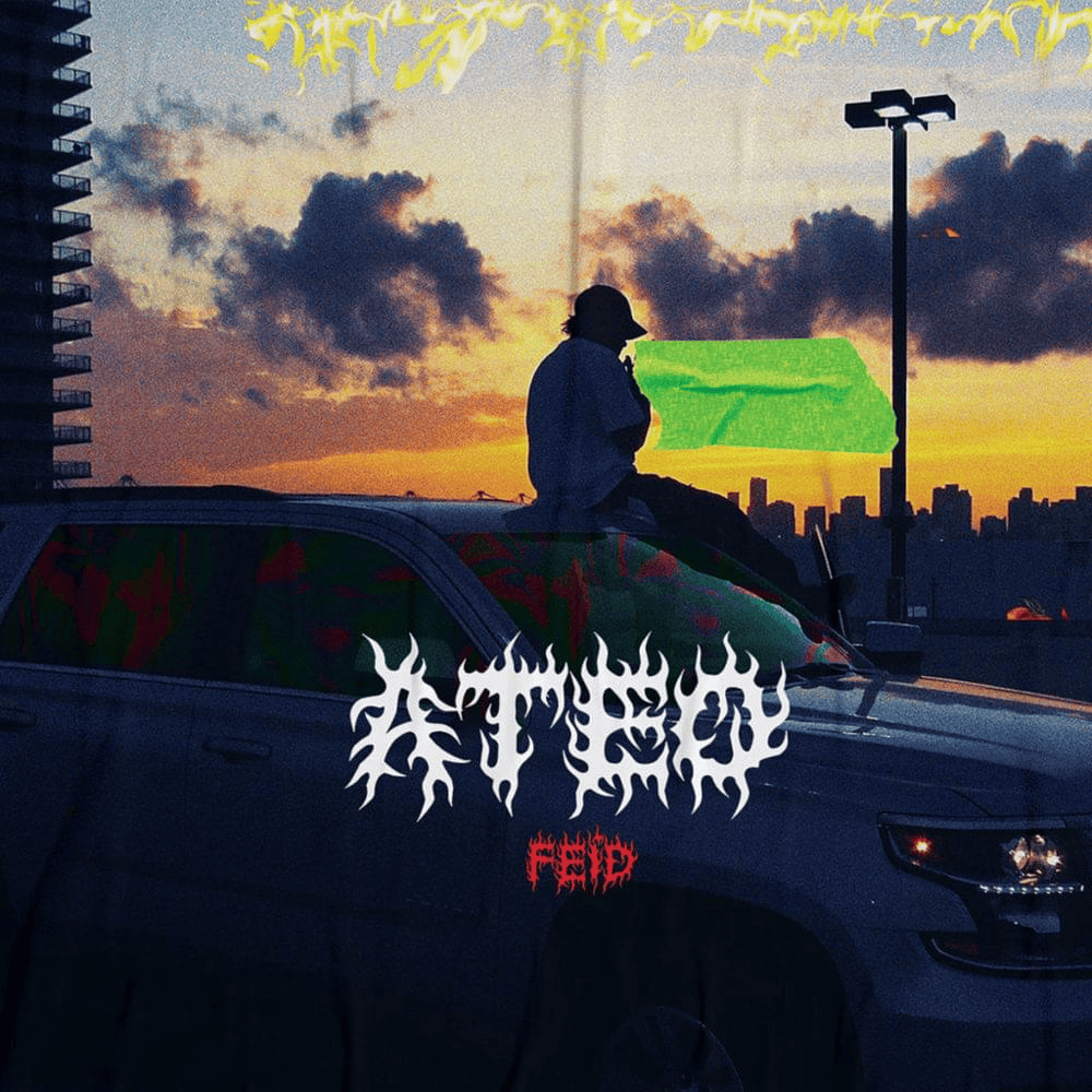 Album cover art for "ATEO" by Feid