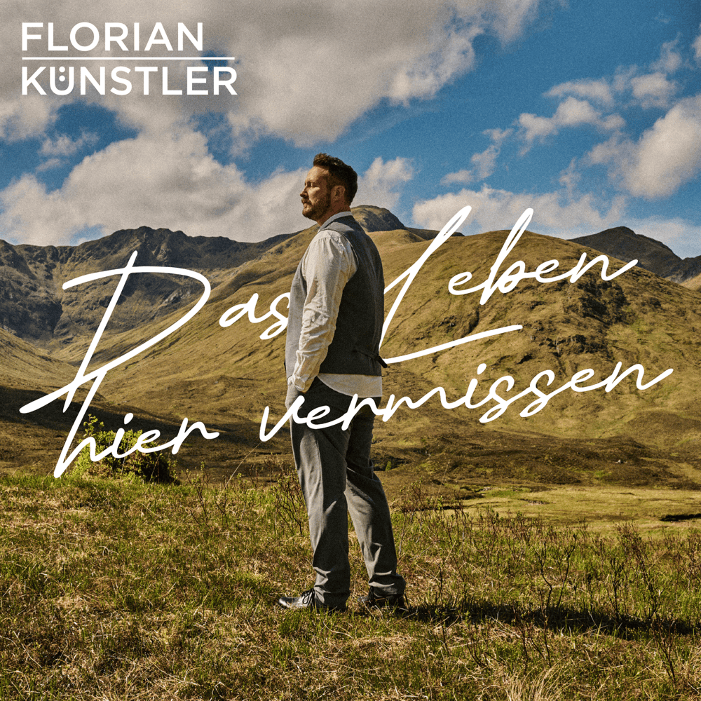 Album cover art for "Das Leben hier vermissen" by Florian Künstler