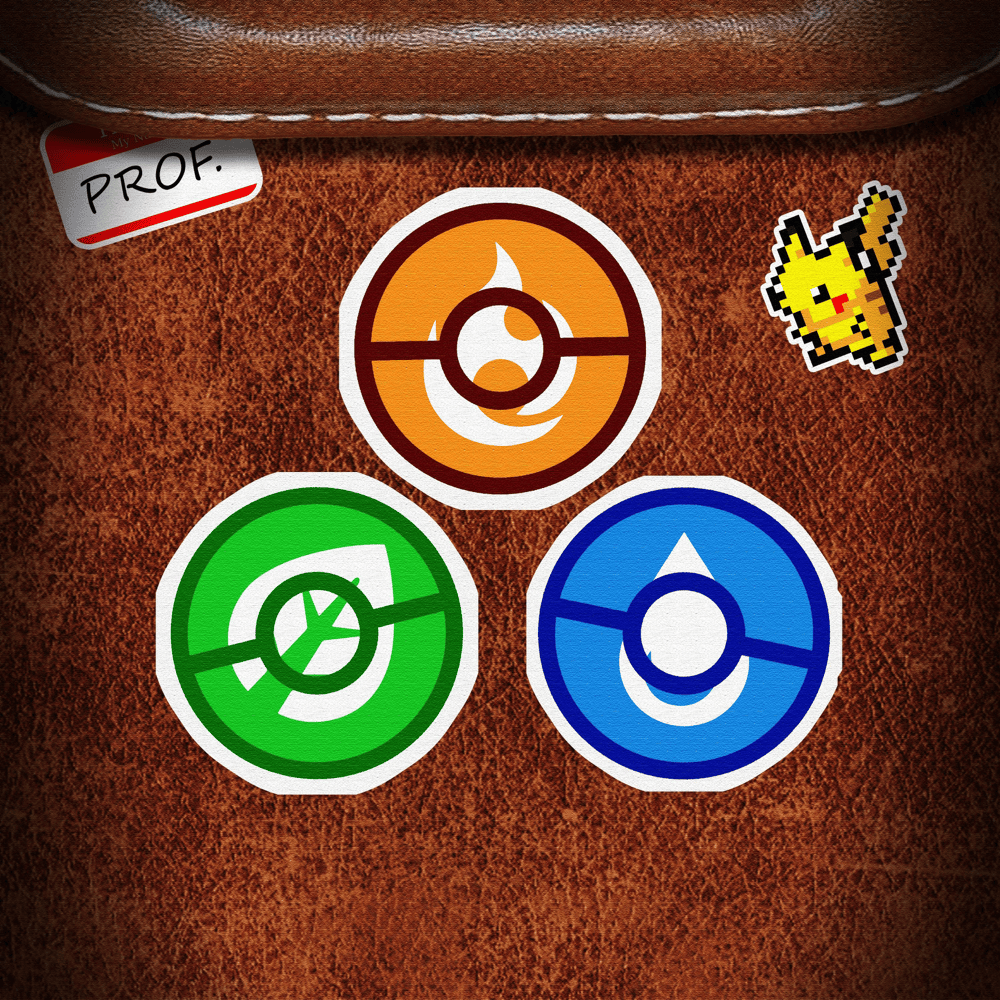 Pokémon Starters Cypher by Cam Steady