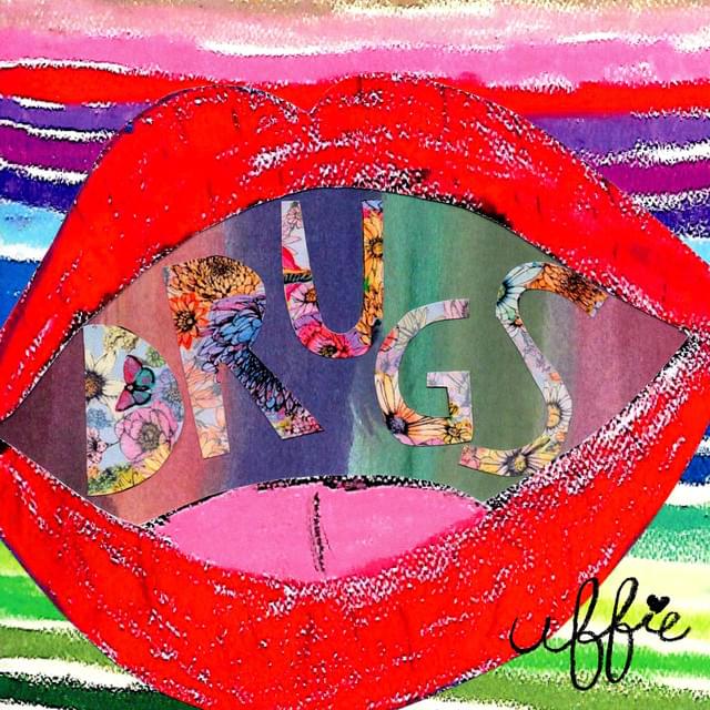 Album cover art for "Drugs" by Uffie