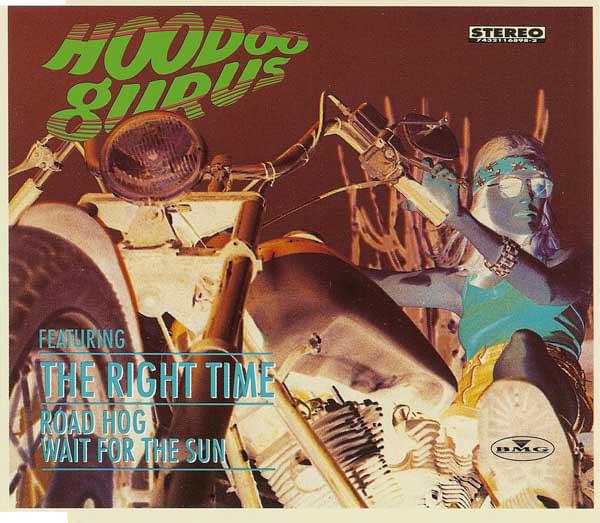 Album cover art for "The Right Time" by Hoodoo Gurus