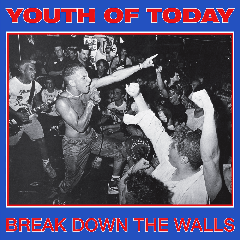 Album cover art for "Break Down the Walls" by Youth Of Today