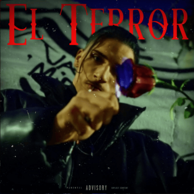 Album cover art for "EL TERROR" by Vali Miron