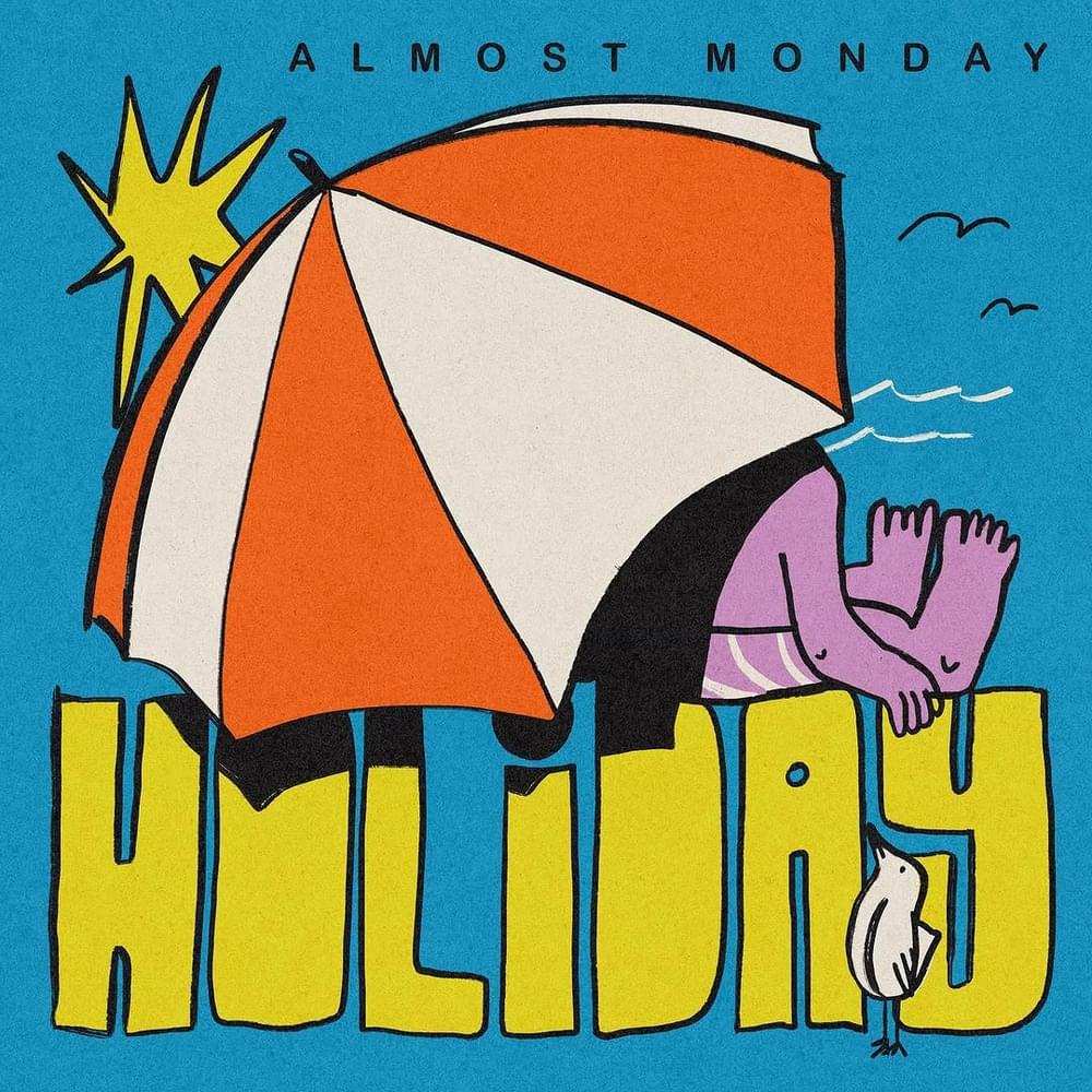 Album cover art for "holiday" by almost monday