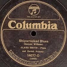 Album cover art for "Shipwrecked Blues" by Clara Smith