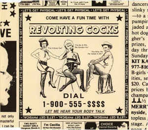Album cover art for "(Let’s Get) Physical" by Revolting Cocks