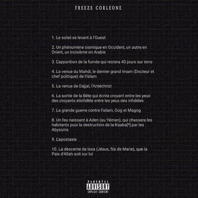 Album cover art for "Ekip" by Freeze Corleone