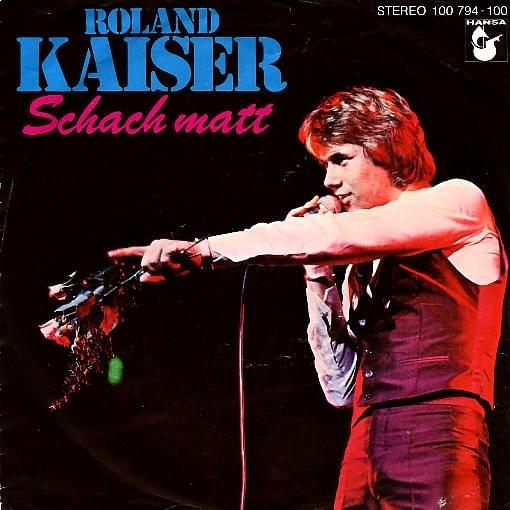 Album cover art for "Schachmatt" by Roland Kaiser