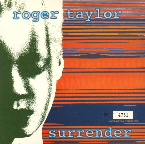 Album cover art for "Surrender" by Roger Taylor
