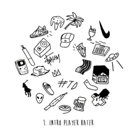 Album cover art for "Intro Player Hater" by Rels B