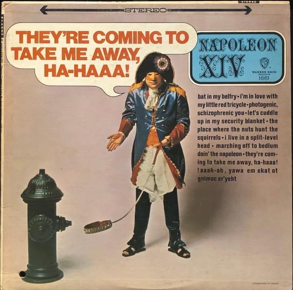 Album cover art for "Photogenic, Schizophrenic You" by Napoleon XIV