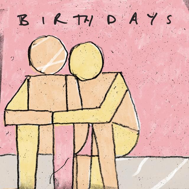 Album cover art for "Birthdays" by triple j