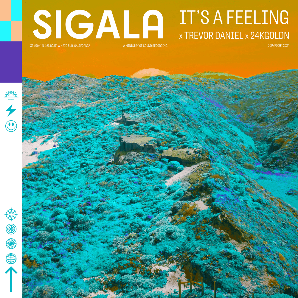 Album cover art for "It’s A Feeling" by Sigala