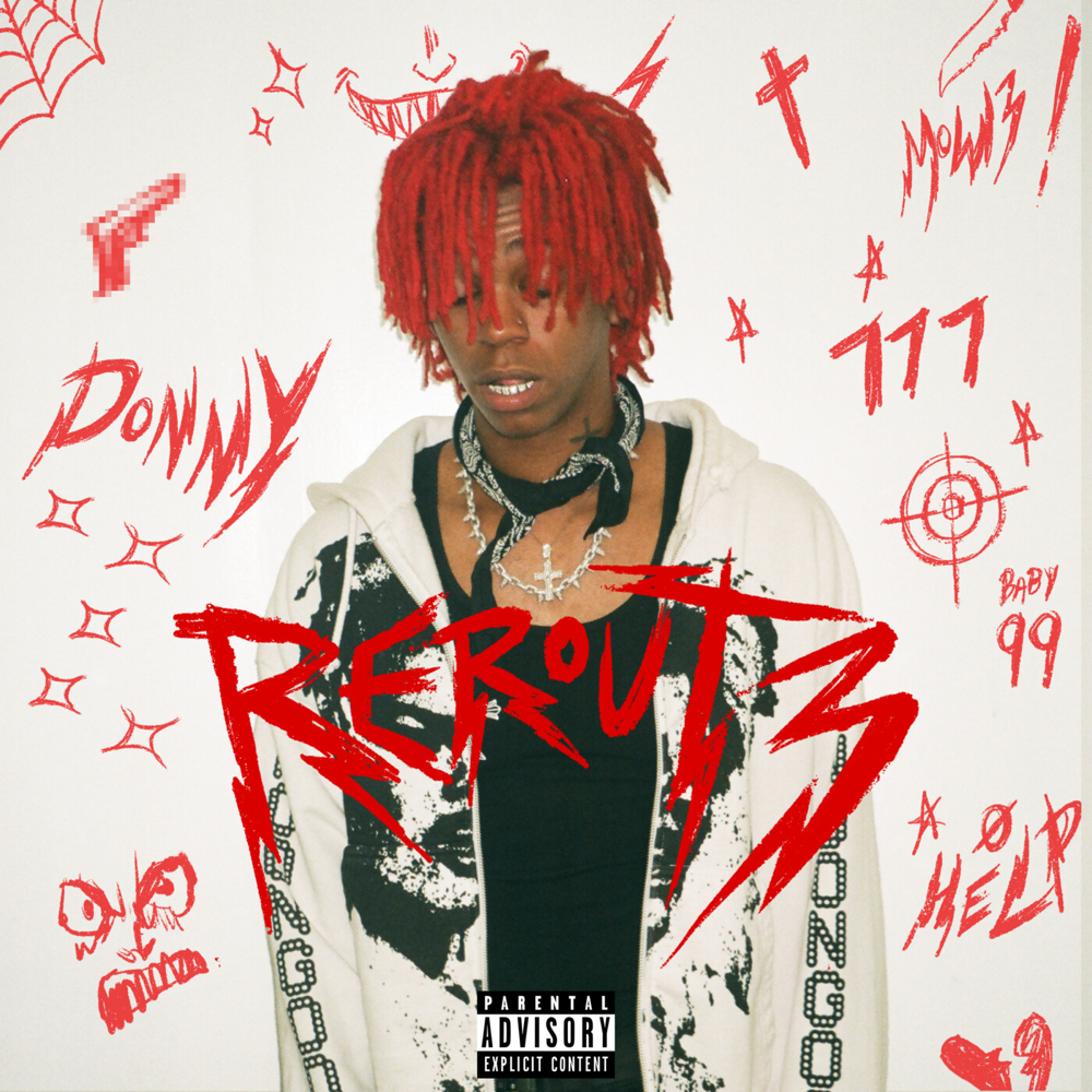Album cover art for "REROUT3" by DC The Don