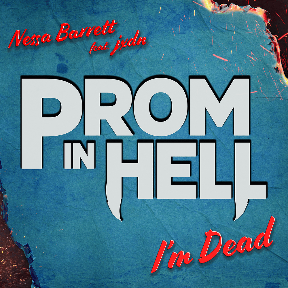 Album cover art for "I’m Dead" by Nessa Barrett & jxdn