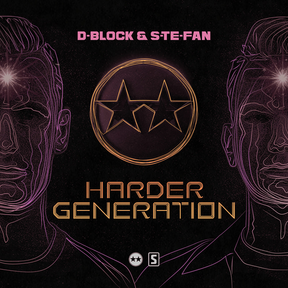 Album cover art for "Harder Generation" by D-Block & S-te-Fan