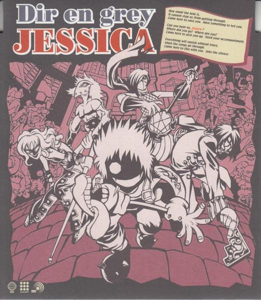 Album cover art for "JESSICA" by Dir En Grey