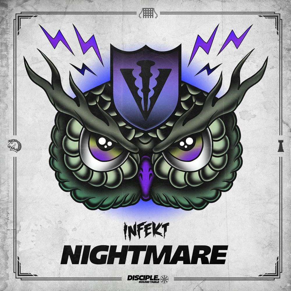 Album cover art for "Nightmare" by INFEKT