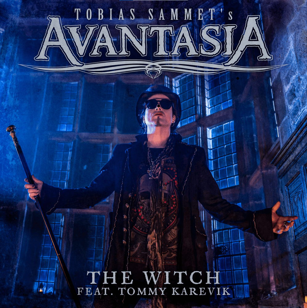 Album cover art for "The Witch" by Avantasia & Tommy Karevik